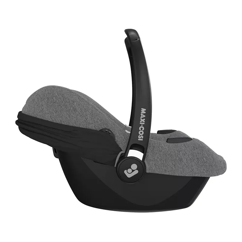 Trio Poussette Compacte Street + Cosi Cabriofix + Base + Nacelle Oria + Adaptateurs Grey - 0m+-10