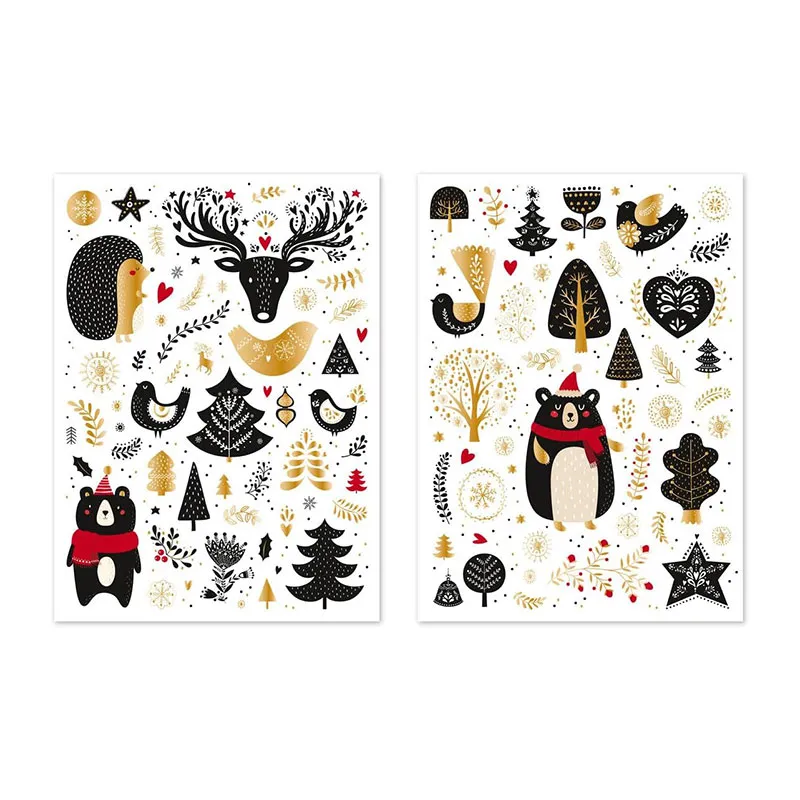 Gommettes Noël Enfants/Hiver - 338pcs-4