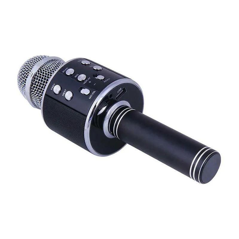 Micro karaoké Bluetooth - Noir-2