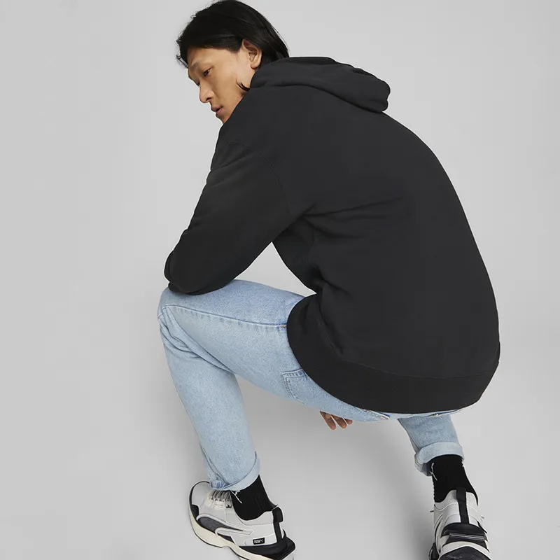 Sweat à capuche Homme Classics Relaxed Puma - Noir-3
