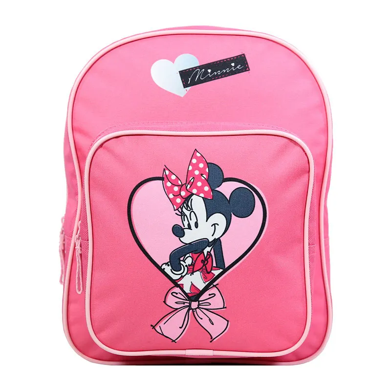 Sac à dos Poche maternelle Minnie Rose - 23x31cm-0