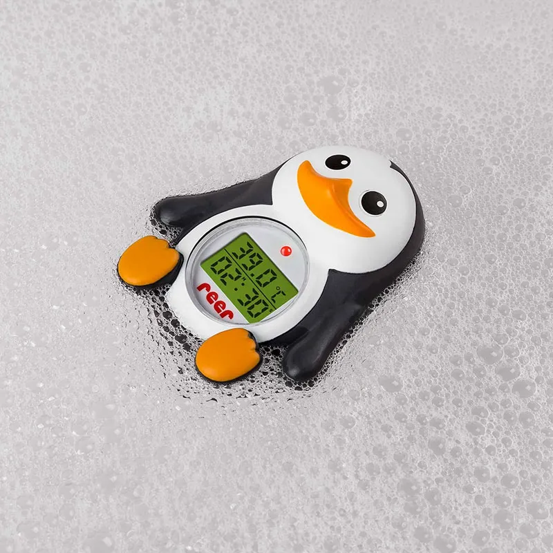 Thermomètre de bain numérique 2 en 1 - Pingouin-2