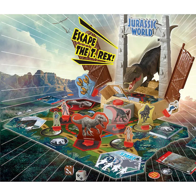 Jeu T-rex panic Jurassic World - 6+-3