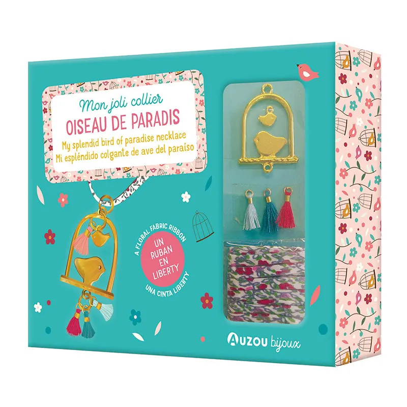 Mon superbe bijou Mon joli collier oiseau de paradis - 6+-0