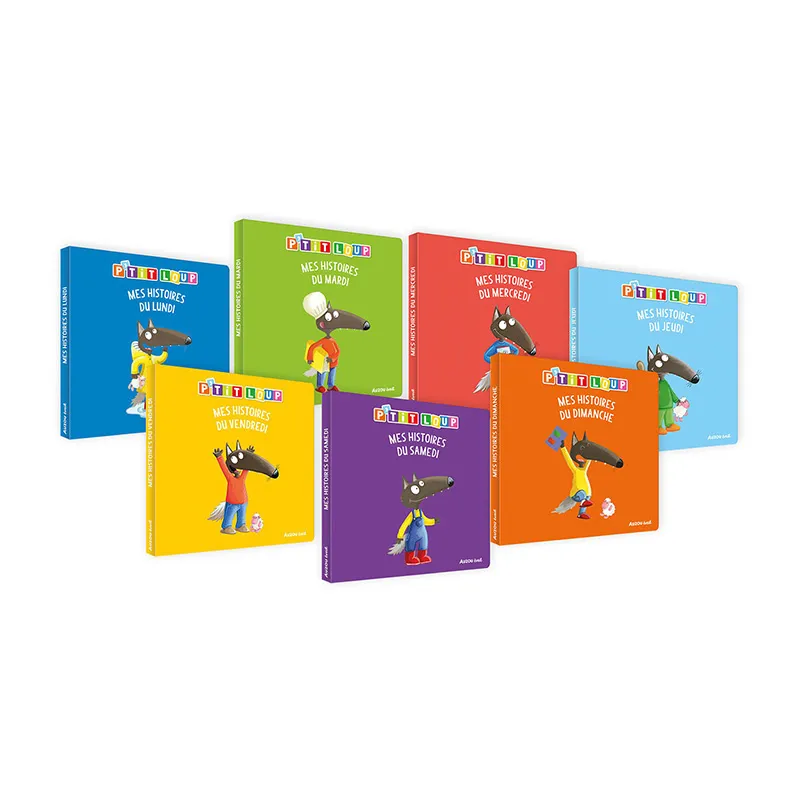P'tit Loup Mes 7 livres de la semaine - 12m+-1