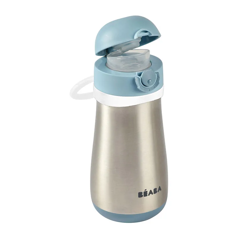 Gourde Inox Bleu - 350ml-1