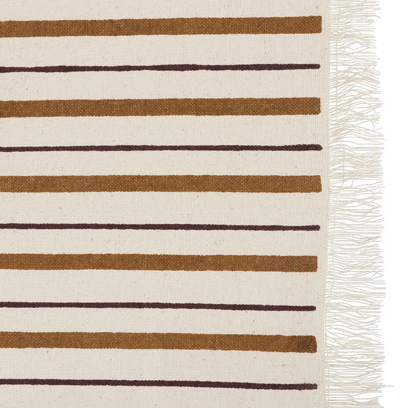 Nappe anti-tâche Coton Ray Beige -150x250cm-2
