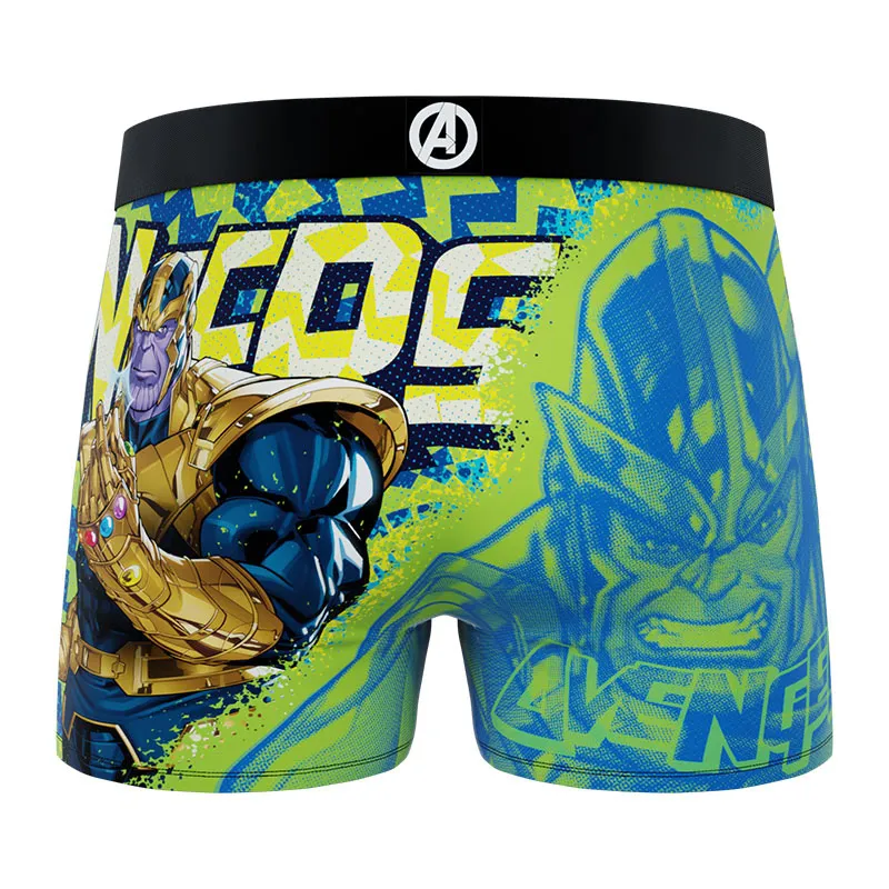 4 Boxers Garçon Marvel - Rose/Bleu/Violet-4