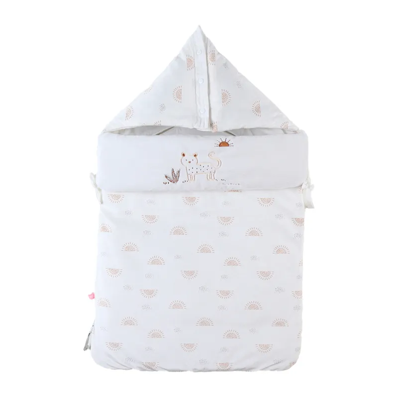 Nid d'ange Veloudoux B&K Babou Ecru - 45x60cm-0