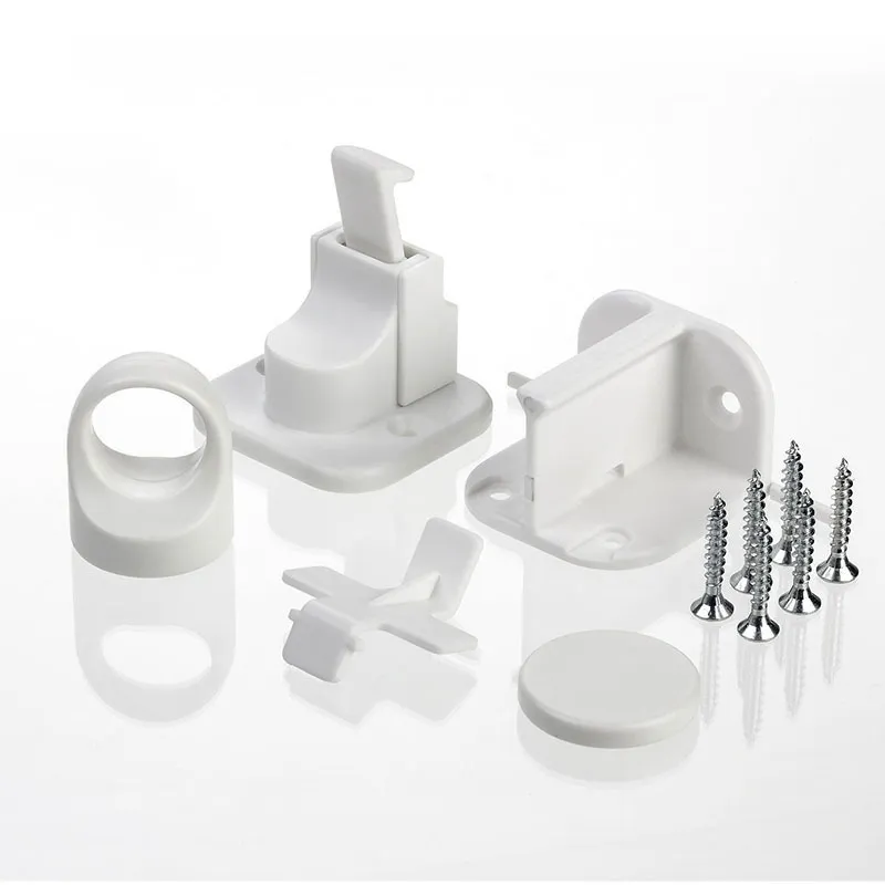 Serrure magnétique - Blanc-1