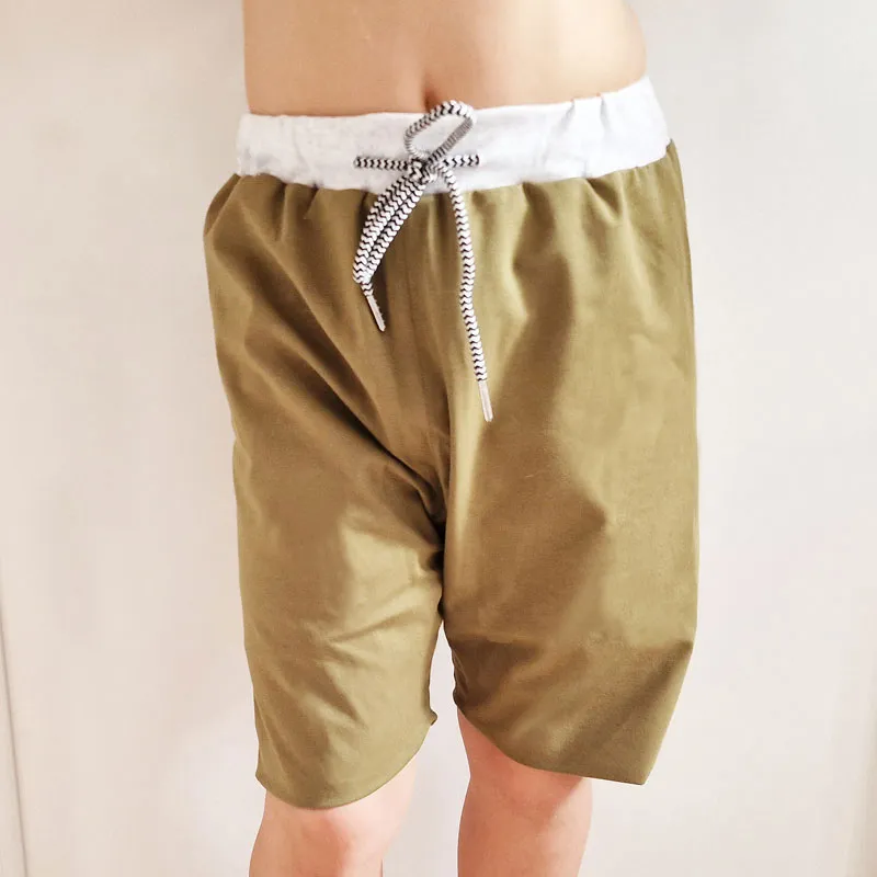 Pyjama étanche anti-pipi, absorbant et lavable - Vert Militaire-1