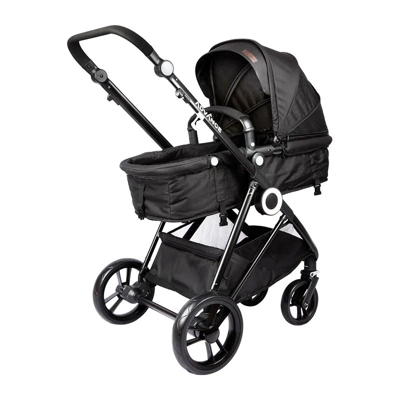 Poussette 4en1 - Coque  I-Size + Base I-Leo Noir - 0m+-6