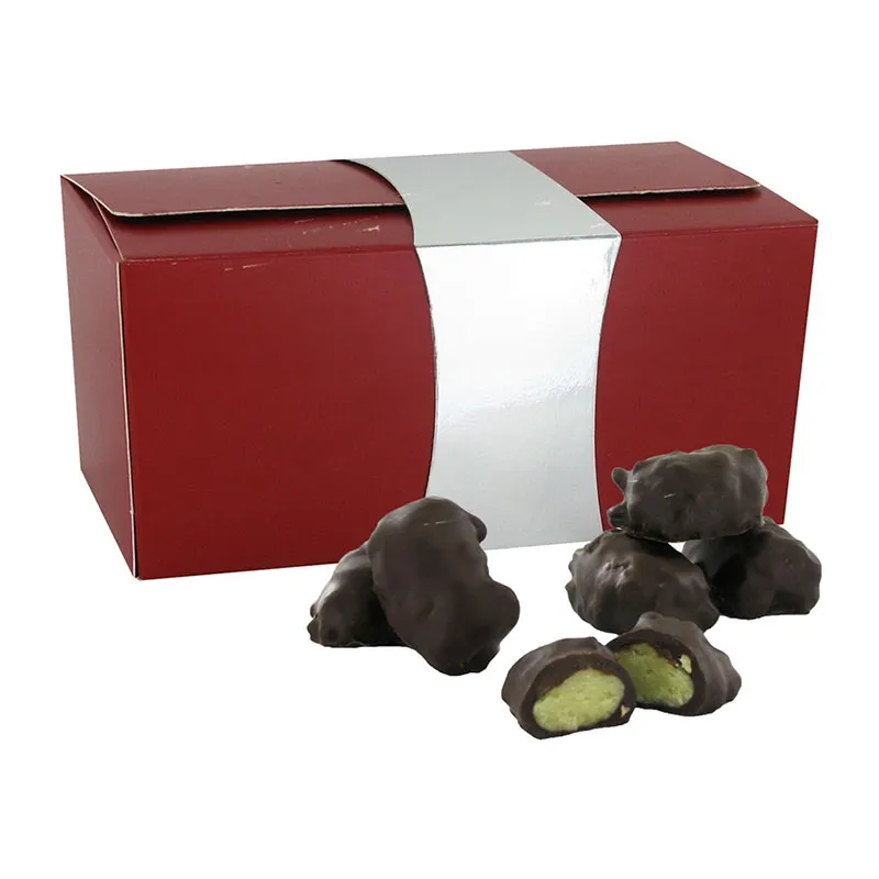 Ballotin Malakoffs noir pâte d'amande pistache Aléa. - 250g-1