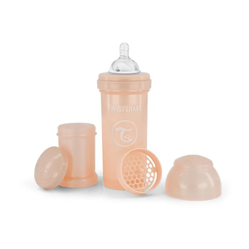 Biberon anti-colique 260ml Champagne Pearl - 2m+-0