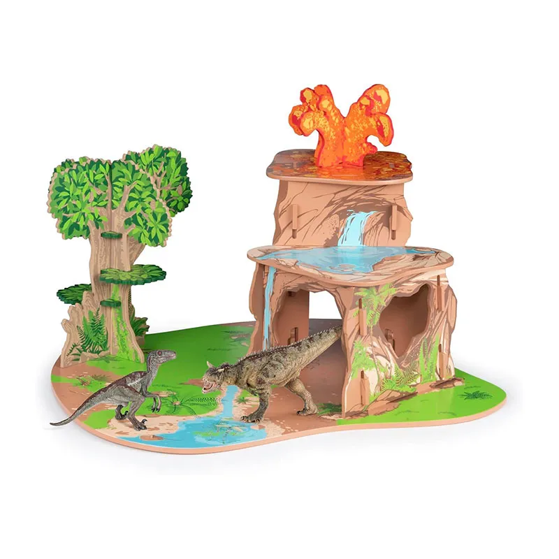 Coffret La Terre des dinosaures  - 58,8x47,5x39 cm-0