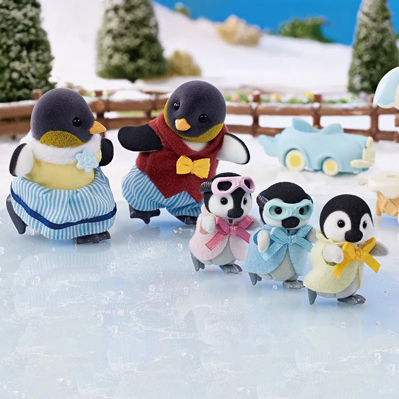 Famille pingouin & accessoires - 6pcs-2