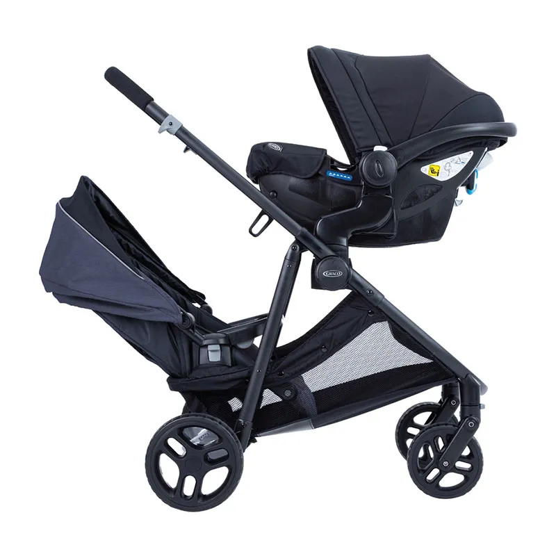 Poussette compacte Time2grow Denim - 6m+-5