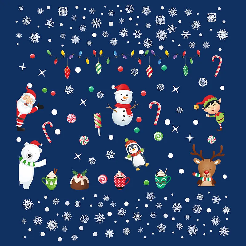 Stickers - Personnages de Noël & Candy-5