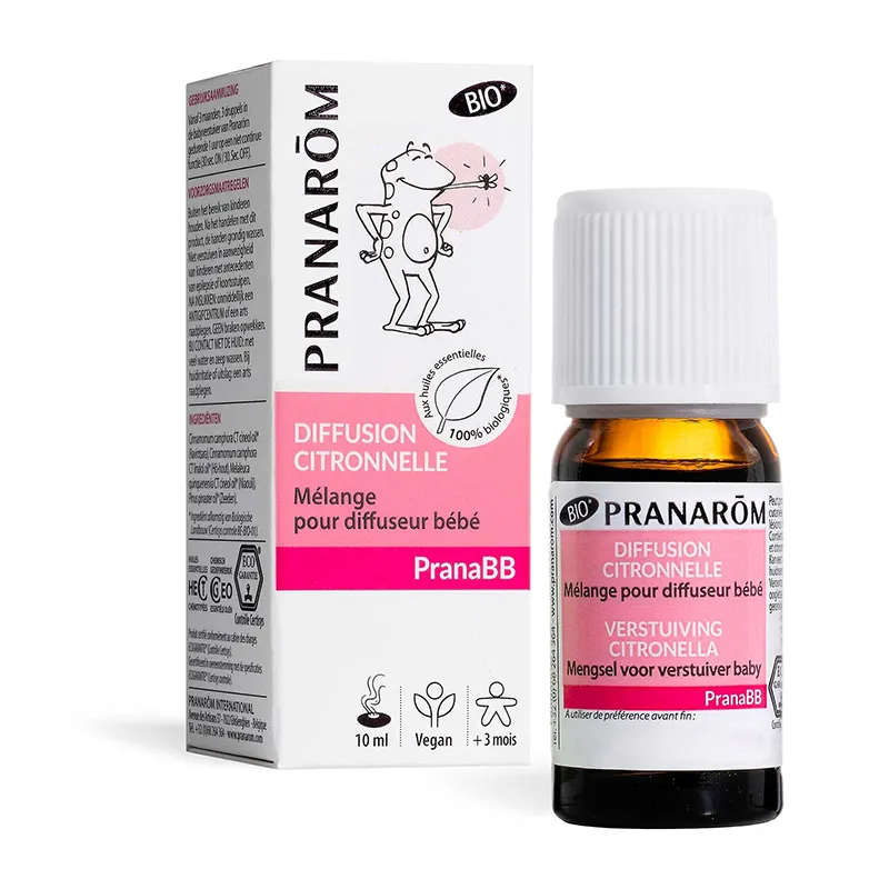 Mélange Citronnelle pour diffuseur Bébé BIO - 10ml-0
