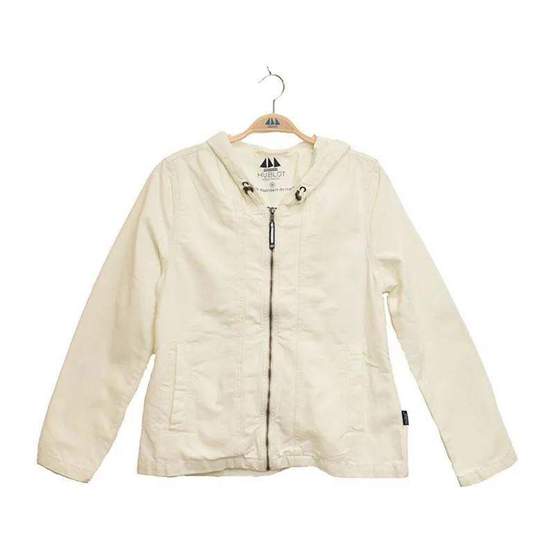 Veste zippée  femme Zoyla - Ecru-0