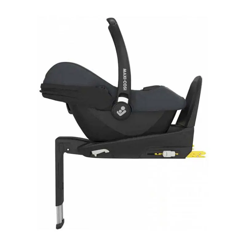 Trio Poussette Compacte Leona + Cosi Tinca sans base + Nacelle Oria + Ombrelle + Adaptateurs Graphite - 0m+-18
