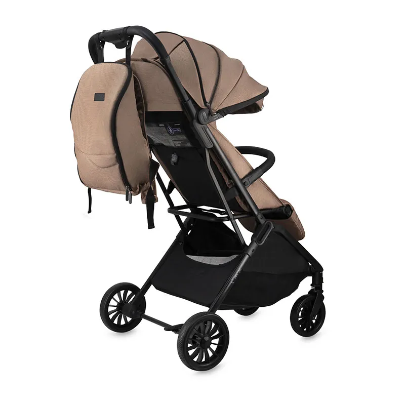 Poussette Compacte Andrea Marron - 6m+-9