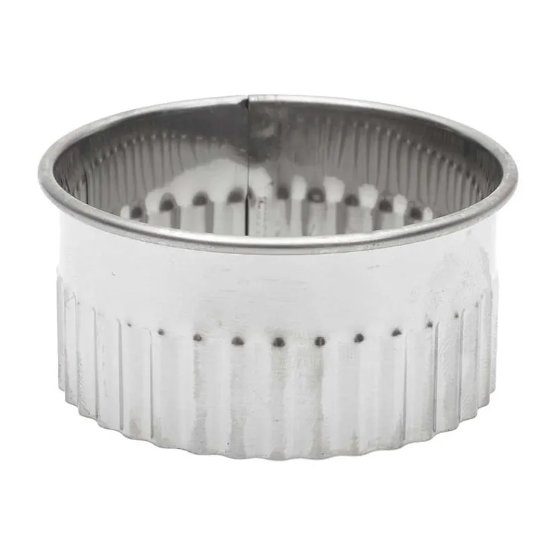 9 Emporte-pièces rond Inox - 9,5x3cm-6