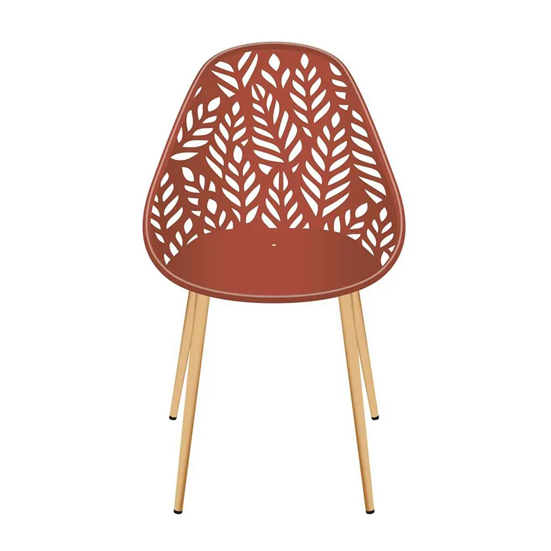 4 Chaises Lucena Terracotta -  53x35,5x67,5cm-2