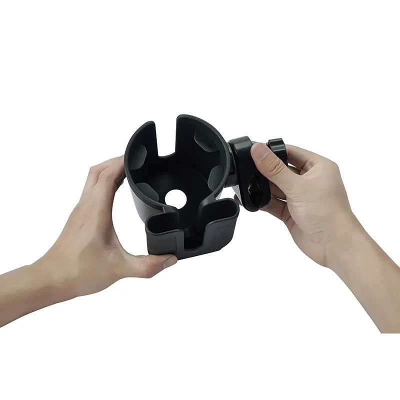 Porte Gobelet support téléphone 360° - Noir-6
