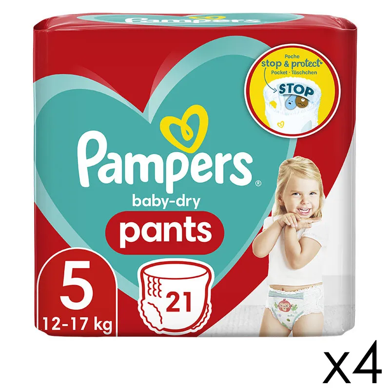 Pants Baby Dry T.5/12-17kg - 4x21-0