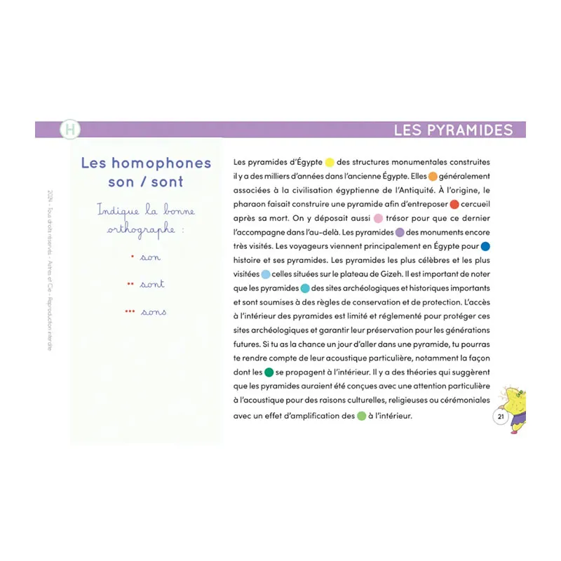 Chevalet de 100 fiches Champion de dictée - CE2/CM1/CM2-3