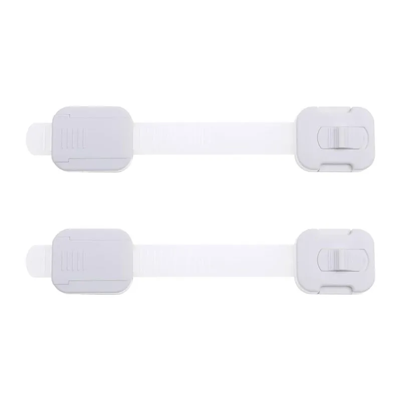 Serrures pour placard Blanc - 2pcs-1