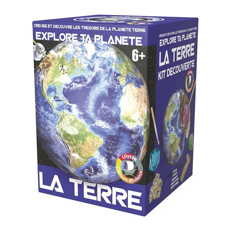 Kit géologie La planète Terre - 6+-3
