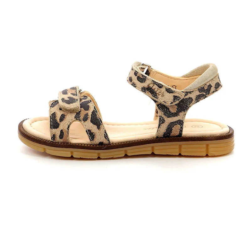 Sandales Enfant Grekia - Beige Léopard-3