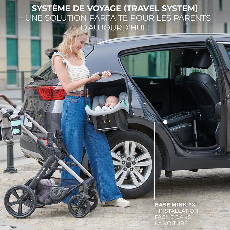 Poussette Moov 2 Air 4en1 Beige rosé - 0m+-23