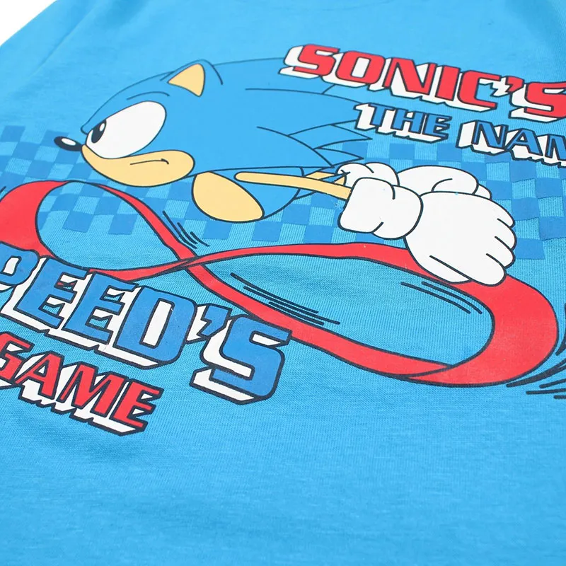Pyjama Sonic - Bleu-3