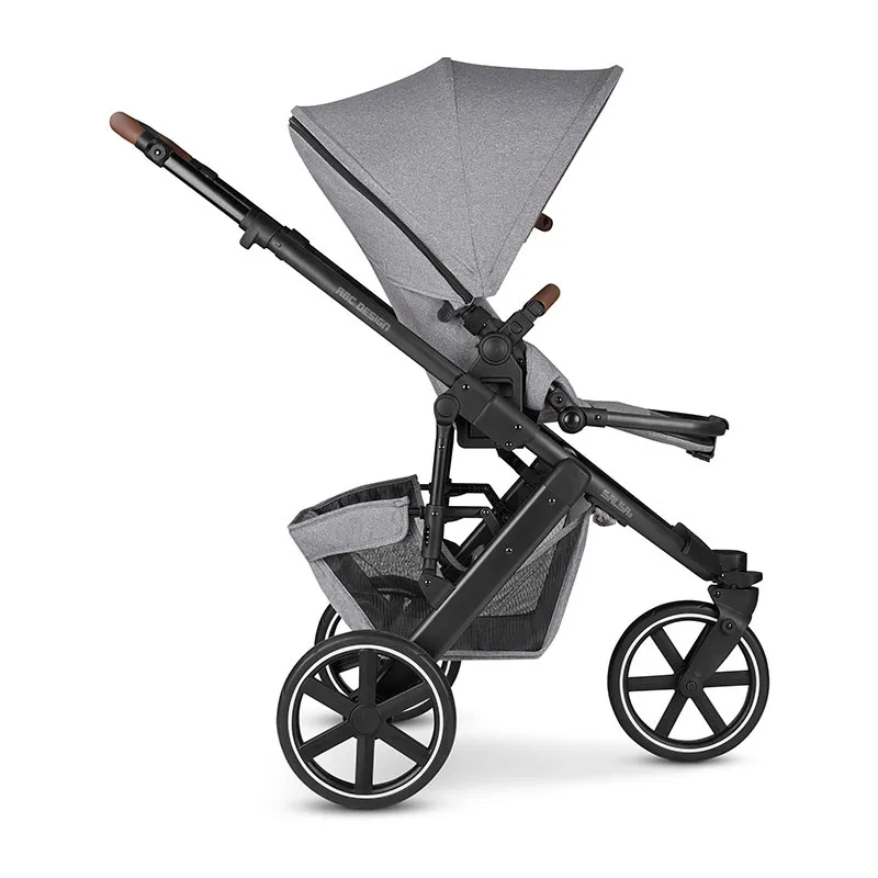 Trio Poussette Salsa 3 tin + Siège-auto Cosy Tulip + Nacelle Gris - 0m+-3