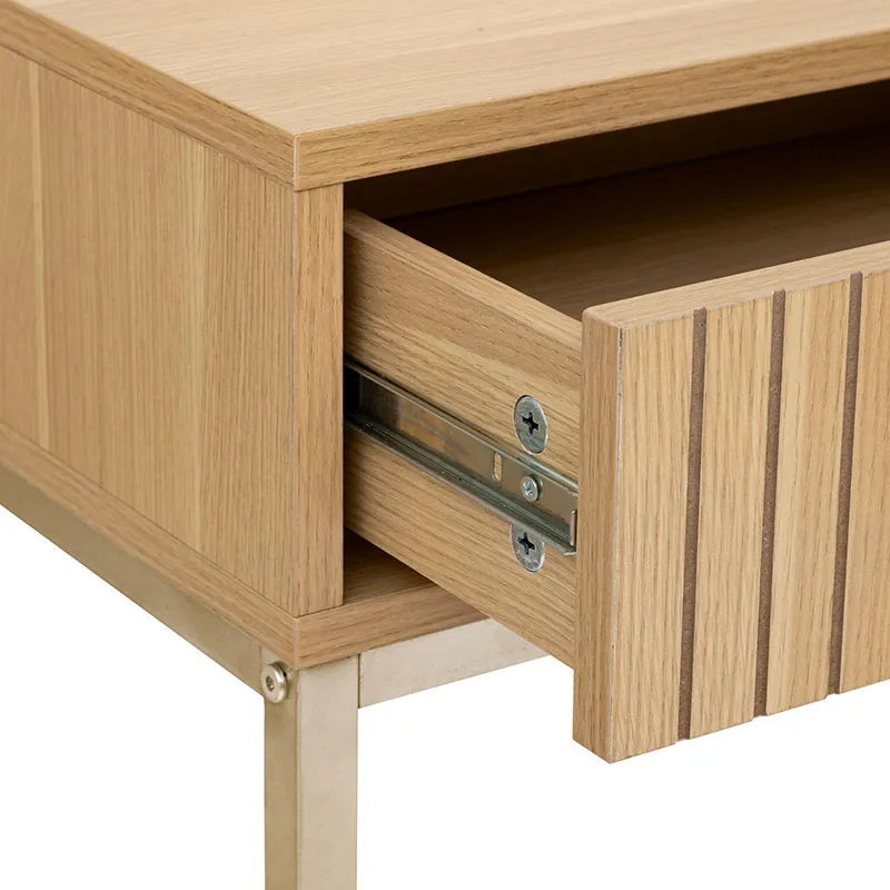 Console 2 Tiroirs Tasso - 80,5x35x90cm-4