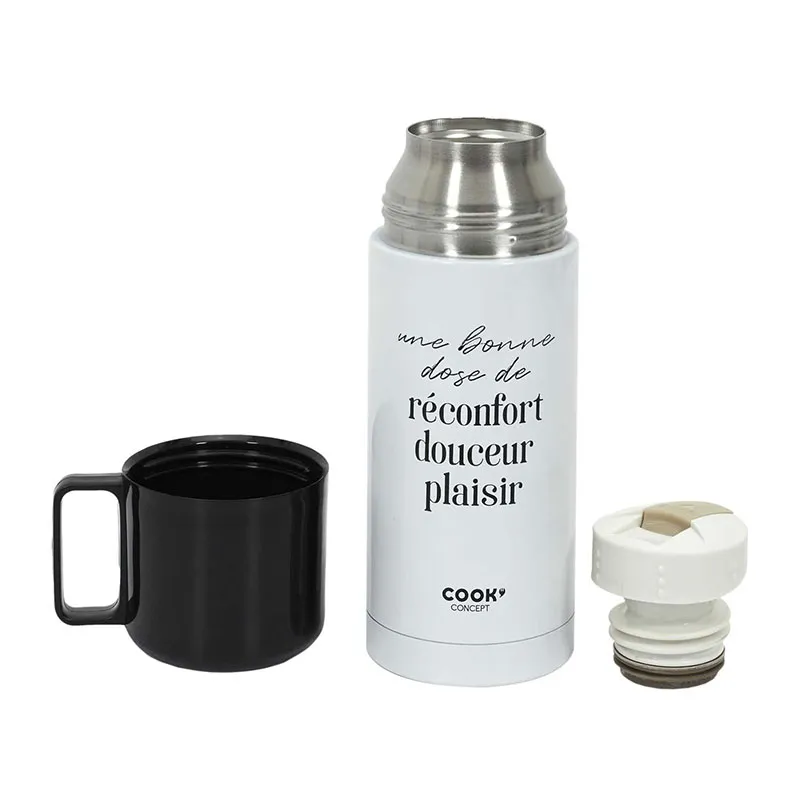 Mug de transport avec verre isotherme Aléat. - 30cl-4