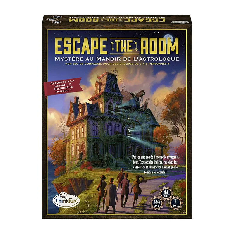 Jeu Escape the Room Mystère au Manoir de l’astrologue - 10+-0