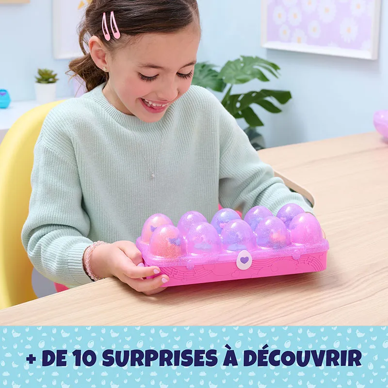 Boîte 5 oeufs + Accessoires Hatchimals Aléa. 18pcs - 36m+-9