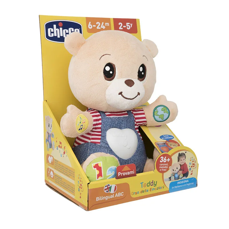 Teddy l'Ourson des Emotions Bilingue - 6m+-2