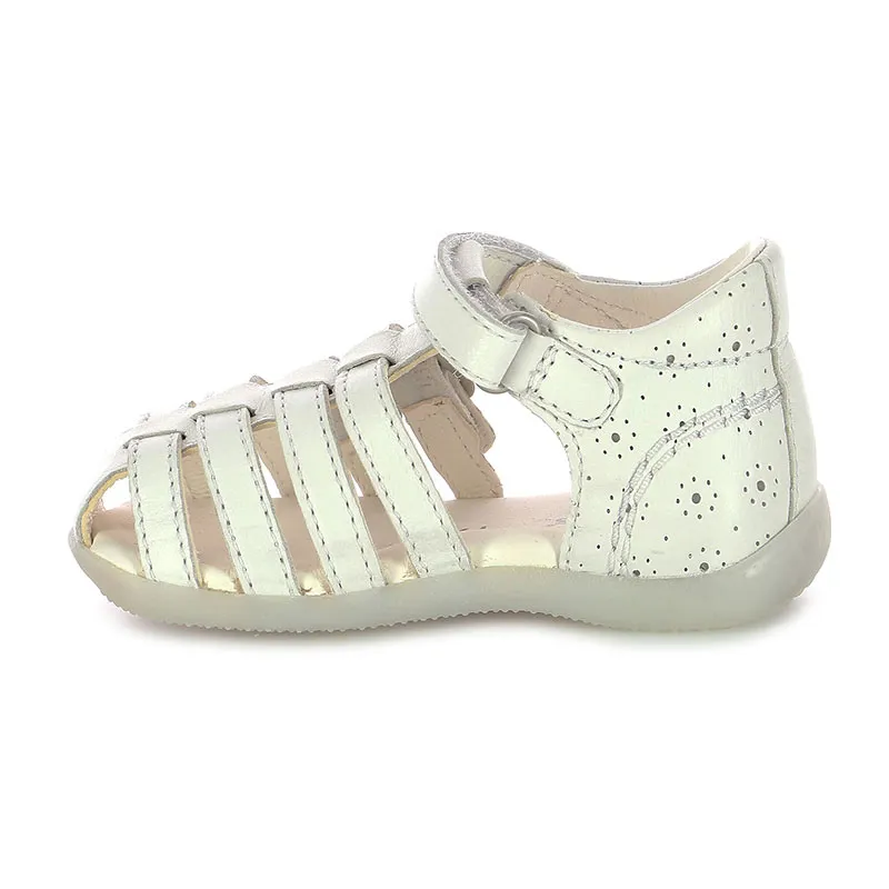 Sandales Bigkro - Blanc Perfo-1