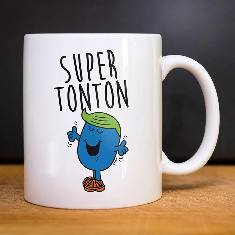 Mug Super tonton 2 - Blanc-0
