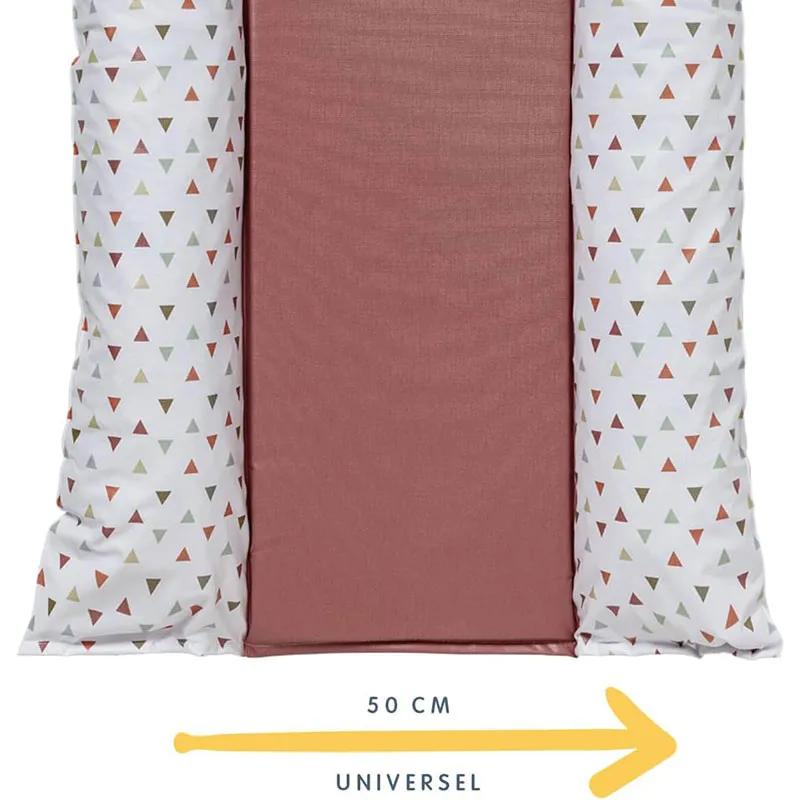 Matelas à langer Flocons Triangles - 50x70cm-2