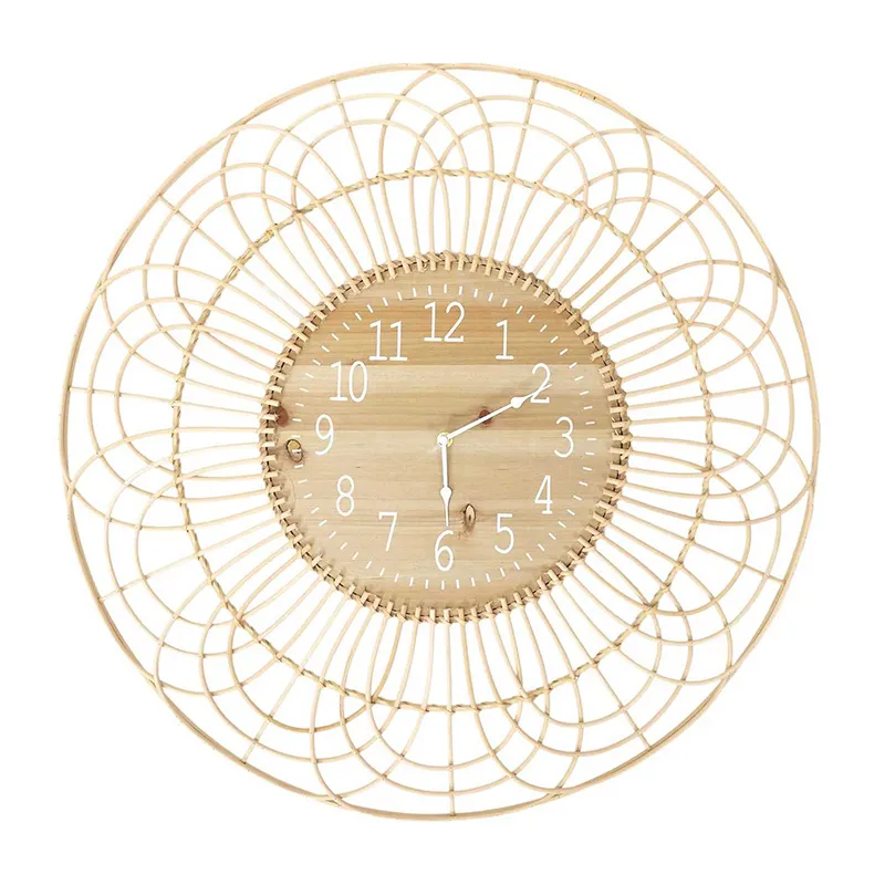 Horloge Rotin - 71cm-1