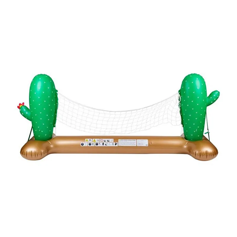 Filet de volley gonflable flottant Cactus - 274cm-0