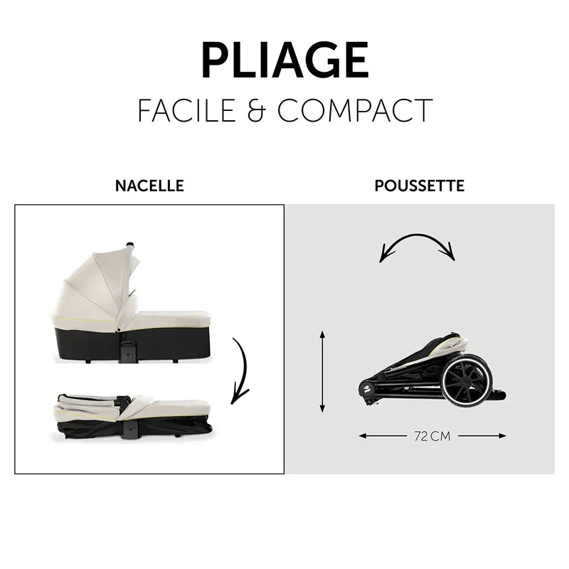 Duo Poussette Move so Simply + Nacelle Beige Neon - 0m+-11