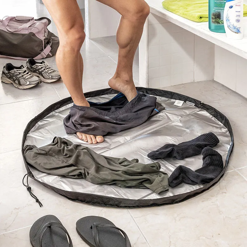 Sac tapis de sol imperméable 2en1 - 90x5x90cm-0