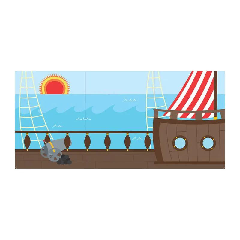 Jeu de Gommettes Les Pirates - 36m+-2